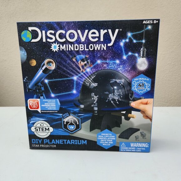 NEW Discovery Kids Solar Planetarium Kit, DIY Astronomy Set #MINDBLOWN Constella - Picture 1 of 14